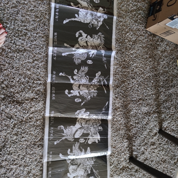 Chinese Horse and Rider Handcut Paper wall art - Picture 2 of 4